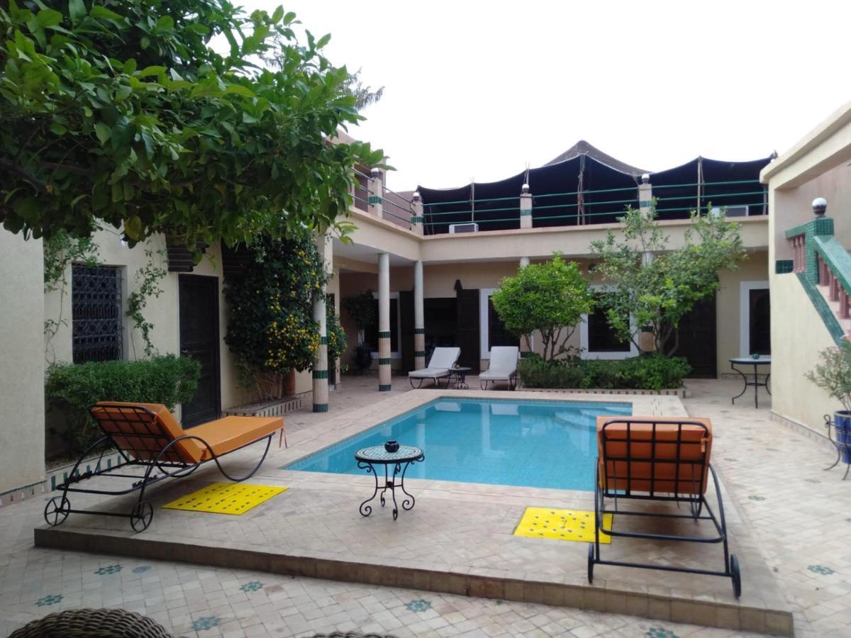 Riad Rime Garden Marrakech Lagouassem 外观 照片