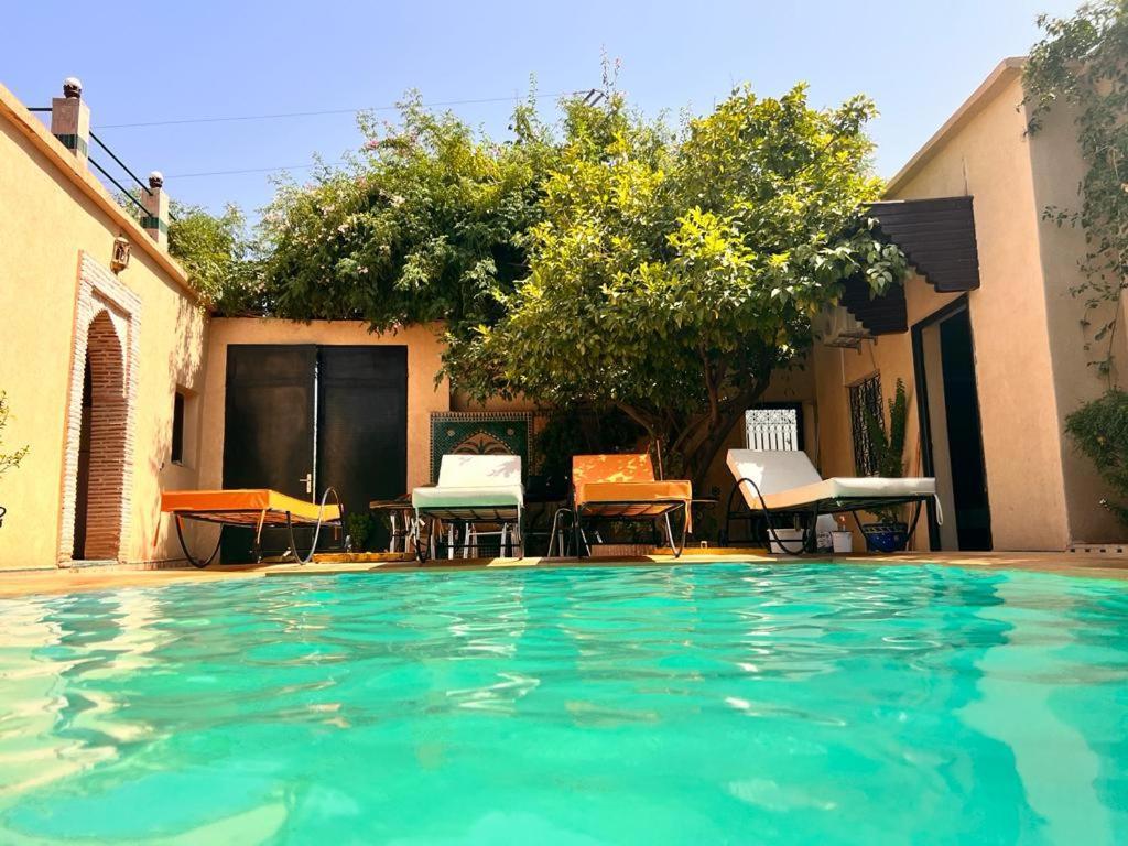 Riad Rime Garden Marrakech Lagouassem 外观 照片